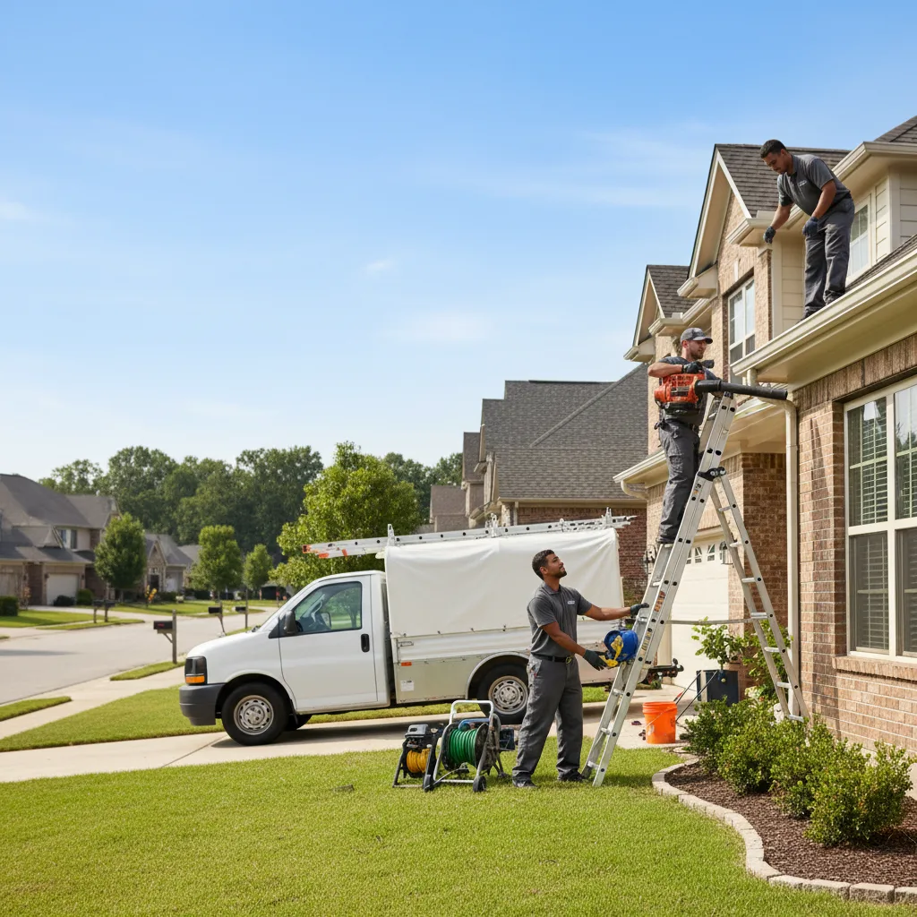 Home Gutter Service in Poth, TX near me